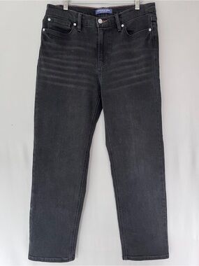 Scotch & Soda Amsterdam Straight Leg Jeans Charcoal Black Size 10